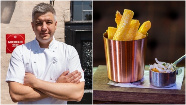 Peter Gray and triple cooked chips resized