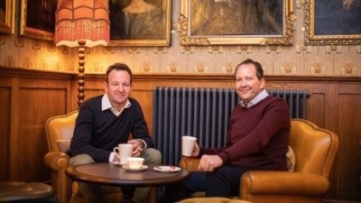 Strong trading: Loungers delivers record revenue (Pictured: CEO Nick Collins left and founder Alex Reilley right)